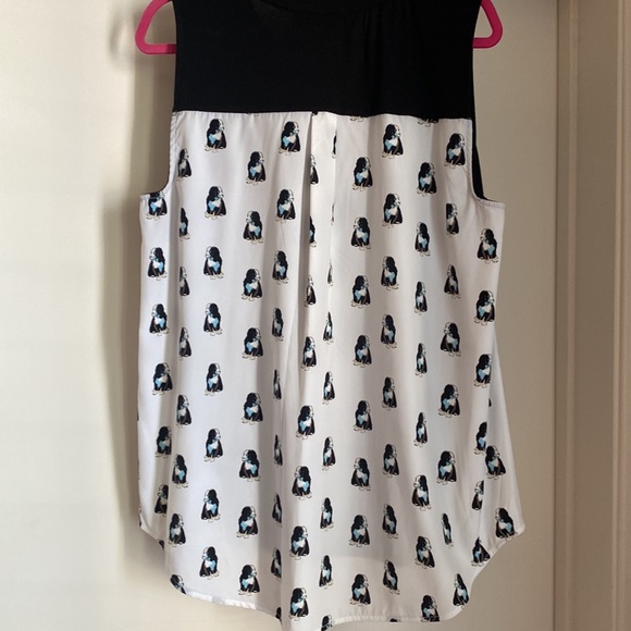 Style & Co XL top with cute puppy pattern. - Picture 5 of 6
